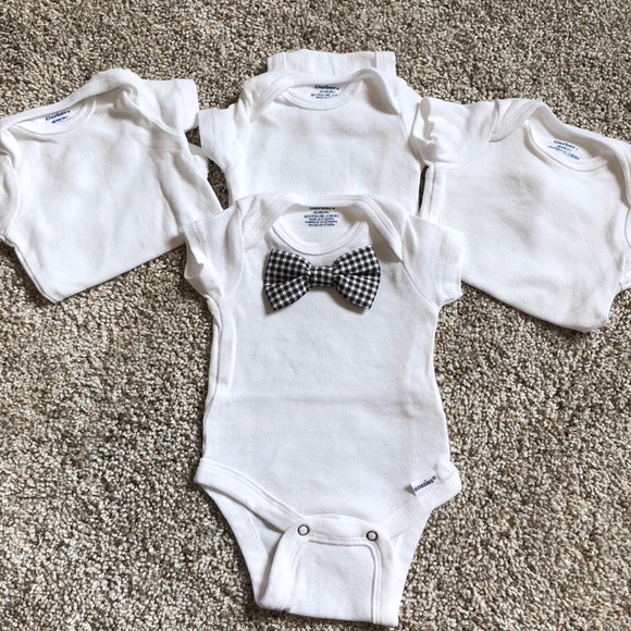 plain white onesies